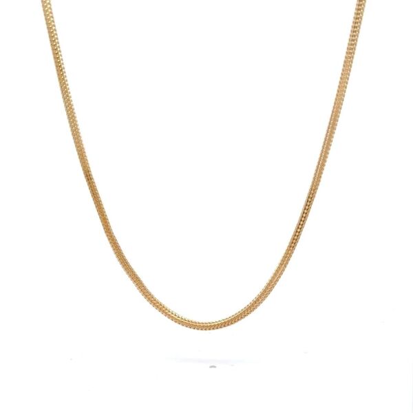 İtalyan Balıksırtı Kolye 43 Cm