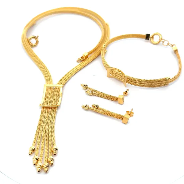 Kırmızı Dorika Kalze Set