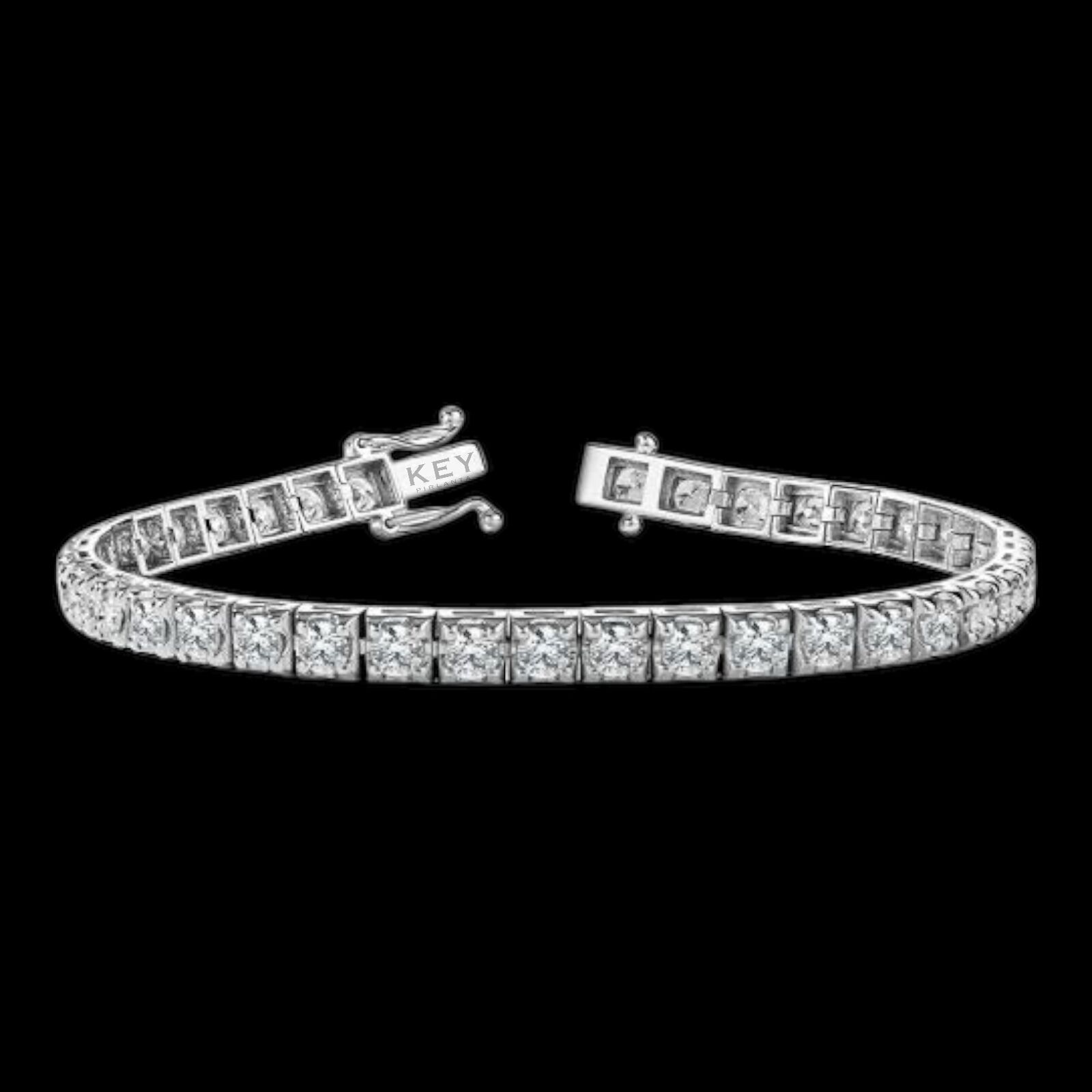 2.00 Ct Pırlanta Su Yolu Bileklik
